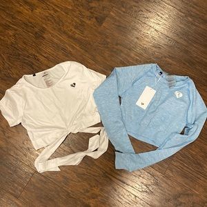 2 Women's Best work out crop tops | medium | 1NWT